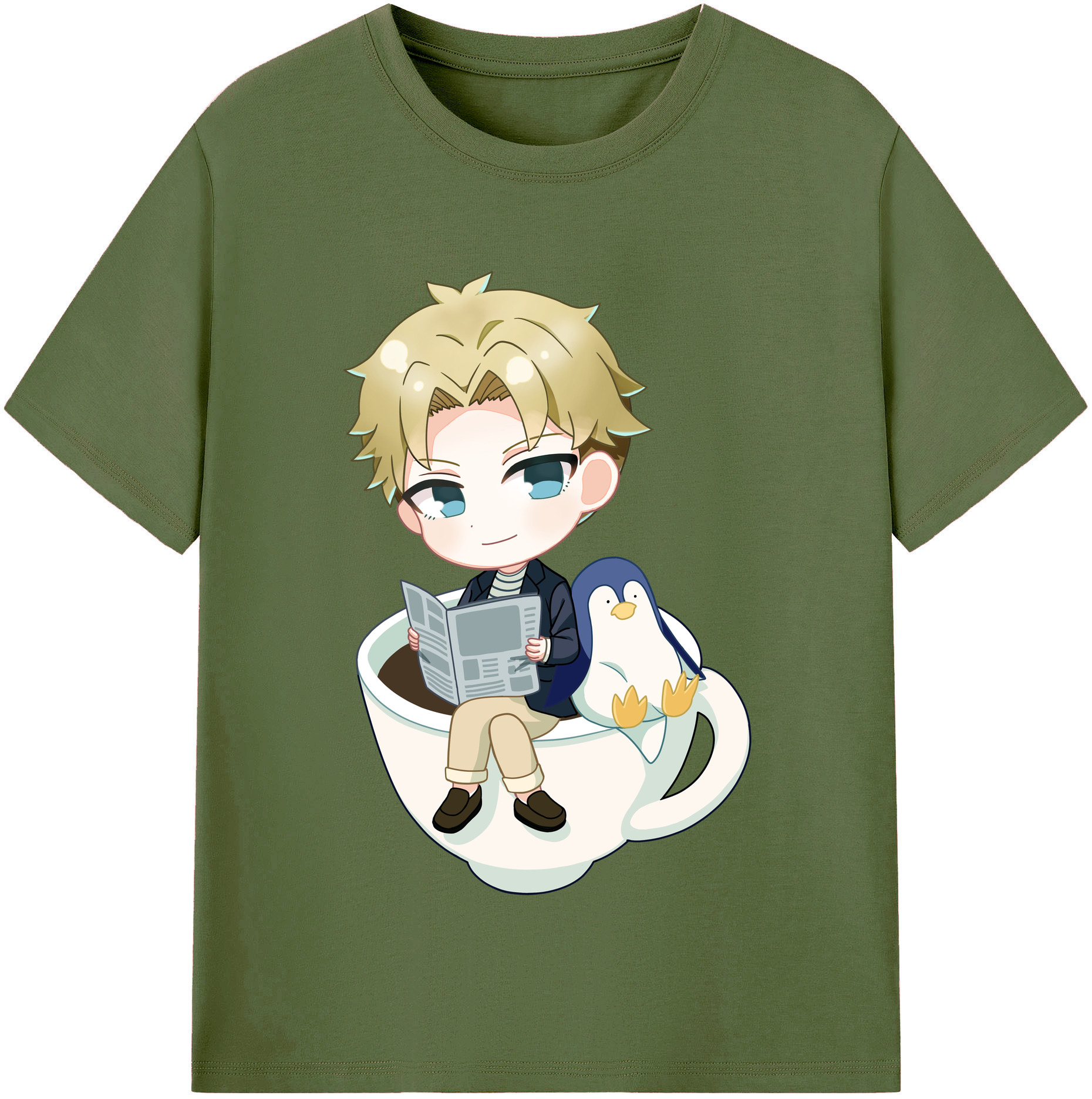 （画像用） SPY×FAMILY间谍家家酒 綿100％半袖Tシャツ（フロントプリント）